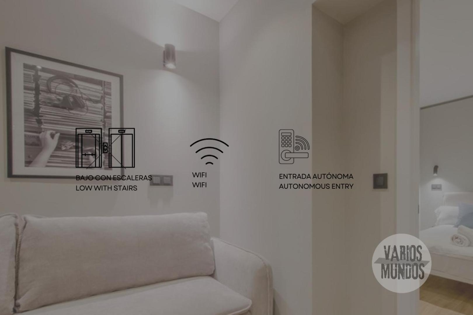 Urban And Central Apt 5Pax En Calle Silva-Gran Via E2 Madri Exterior foto